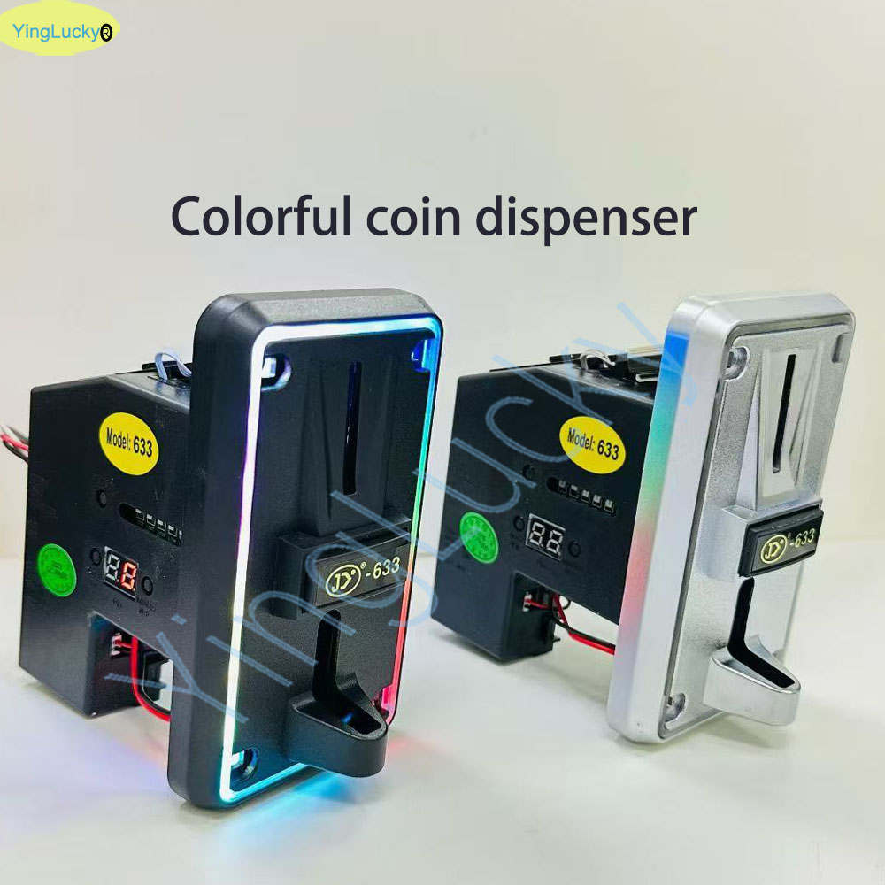 Coin Acceptor Selector - Colorful LED Multi Coin Acceptor Coin