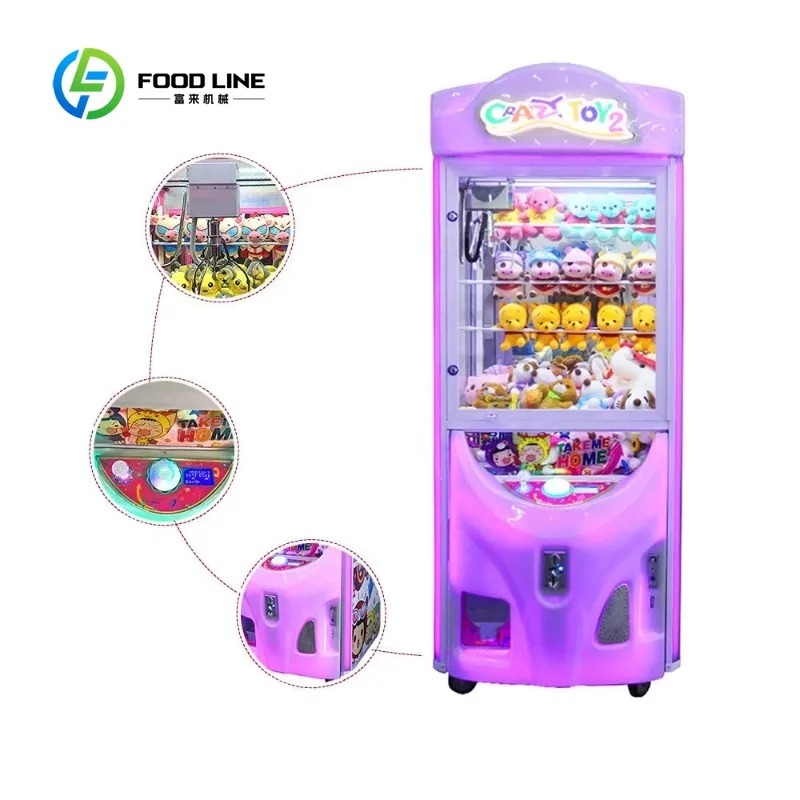 Arcade Toy Claw Vending Machine - Customized Coin Operated Arcade Claw Crane