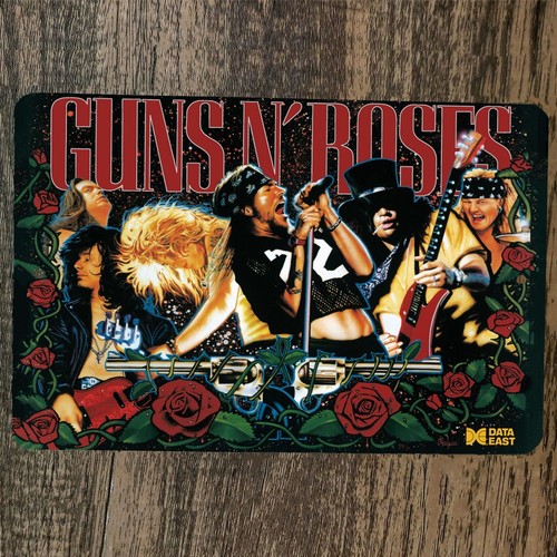 Arcade Games & Vending Co - Guns n Roses Arcade Metal Wall