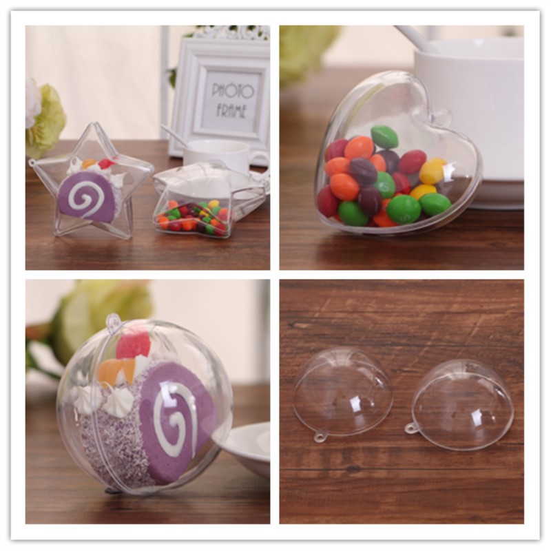 Open Vending Machine - 20Pcs Empty Plastic Transparent Ball Open