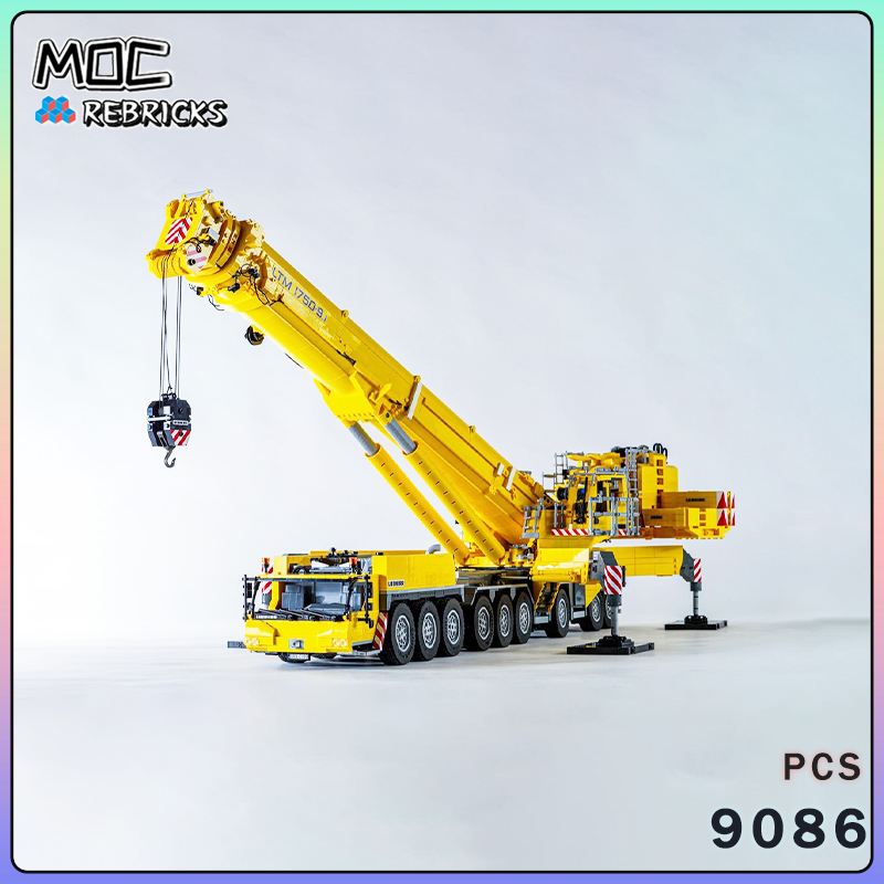 Claw Crane Machine - City Series MOC Bricks 1750-9.1 Jib