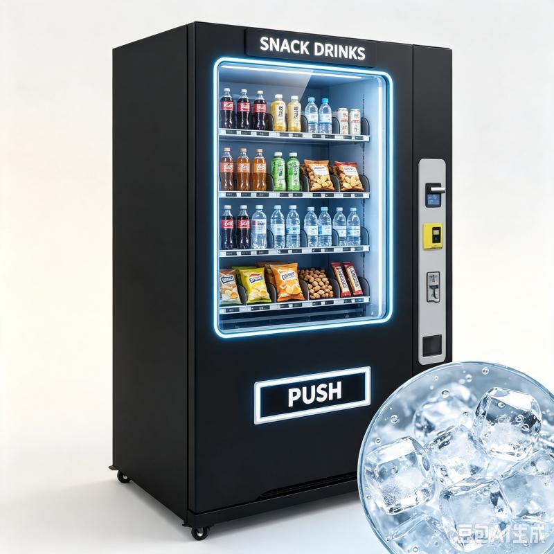 Open Vending Machine - Customize Snack Vending Machine With Credit