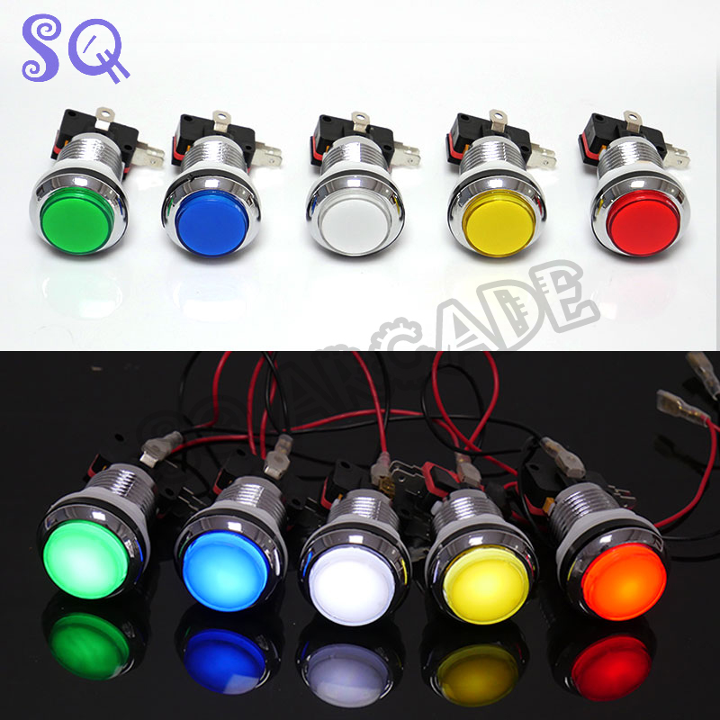 Coin Acceptor Selector - 8pcs Arcade Pandora Console LED Lighting