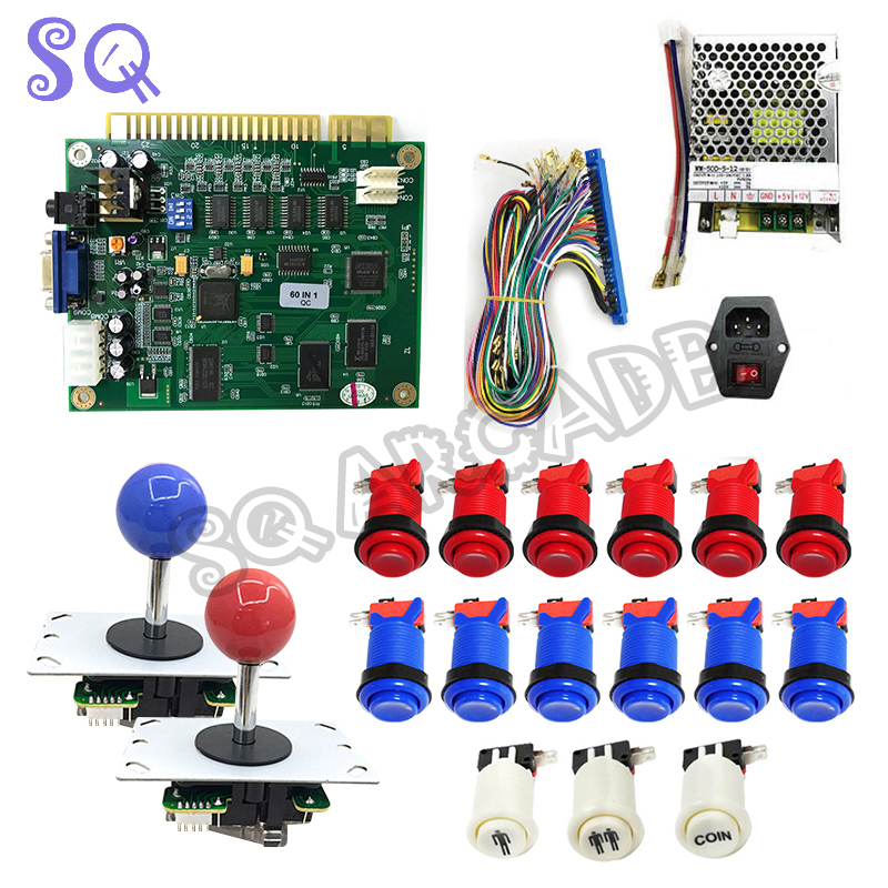 Arcade 60 in 1 Multi Game PCB  - Arcade Button Pcb ulasan dan harga