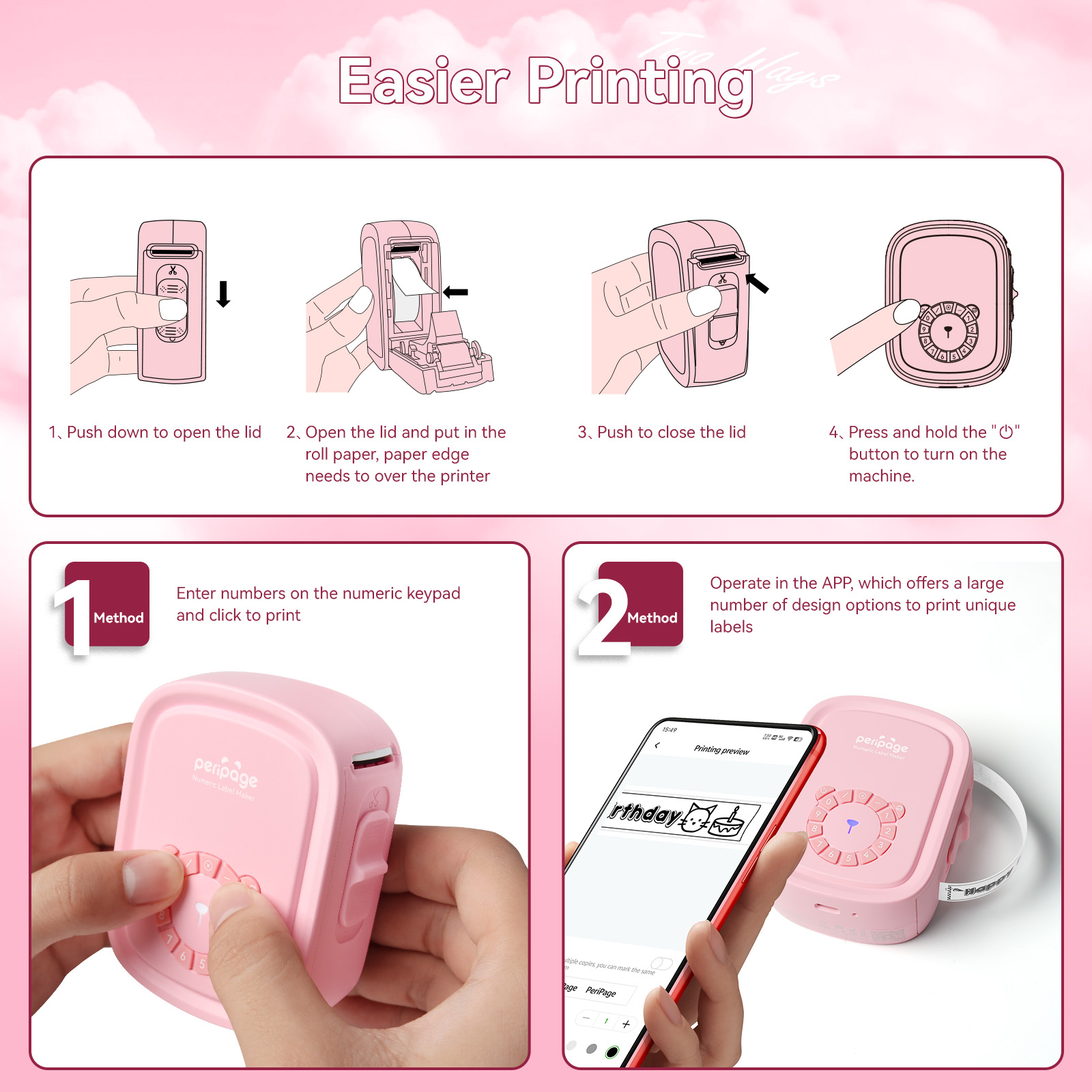 Peripage P10-Pro Mini Portable - Photo Booth Machine ulasan dan harga