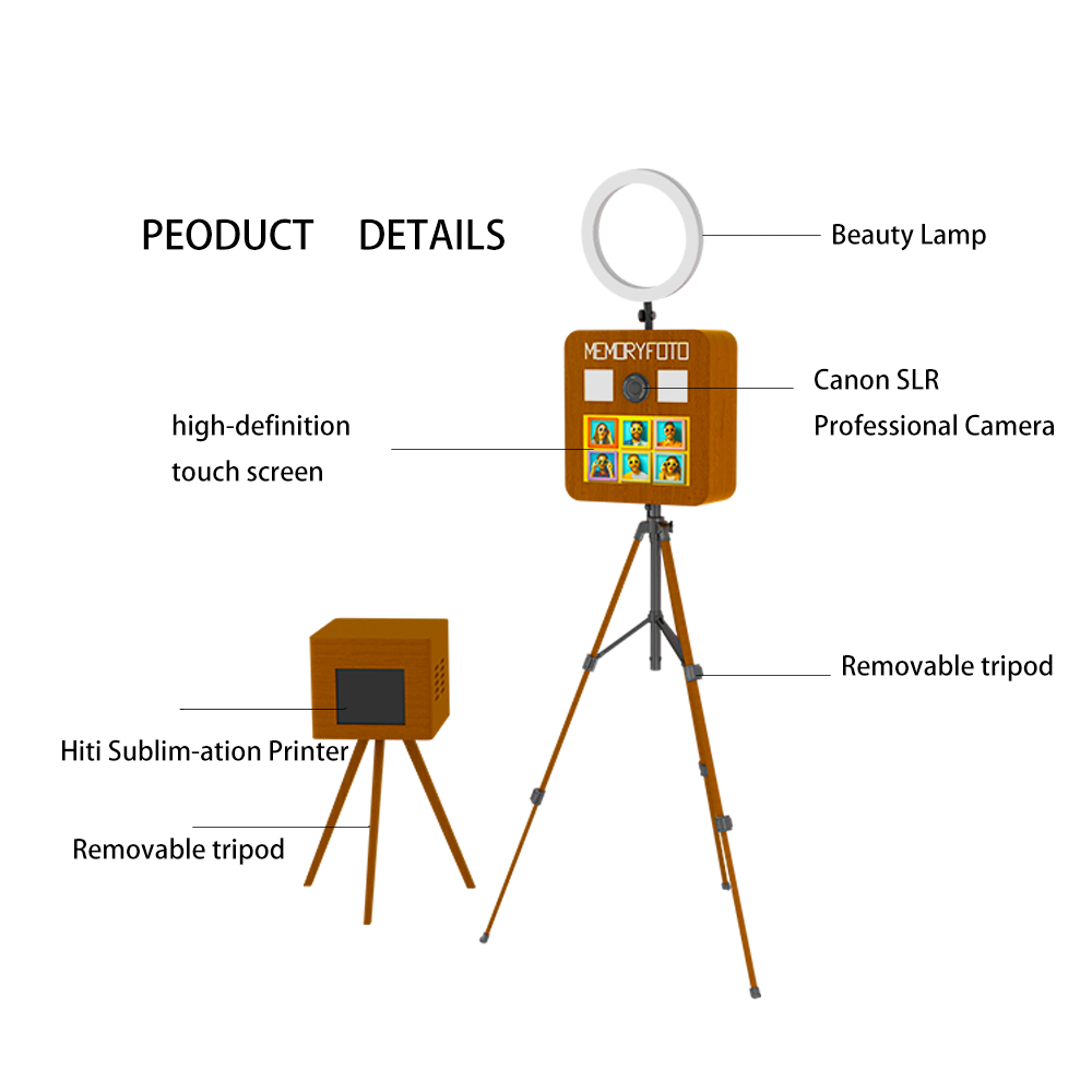 CustomizeRetro Photobooth Real - Photo Booth Machine ulasan dan harga
