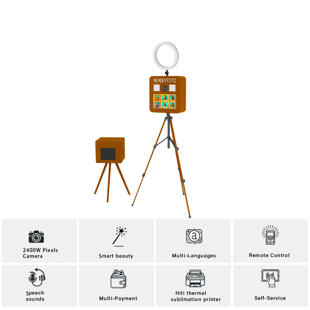 CustomizeRetro Photobooth Real - Photo Booth Machine ulasan dan harga