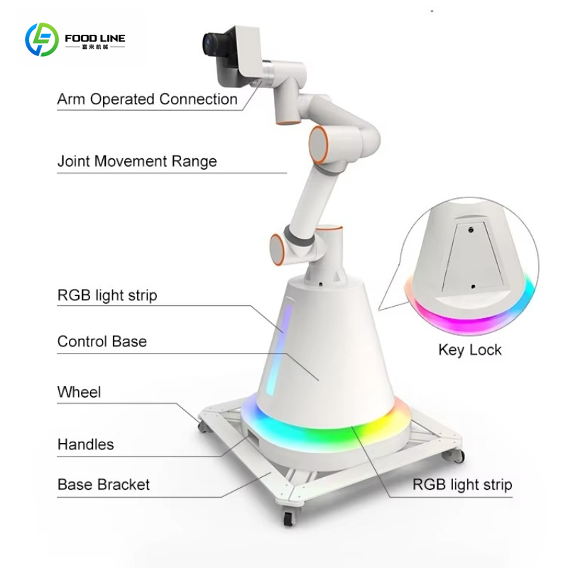 Customized 6 Axis Spin Robotic - Photo Booth Machine ulasan dan harga