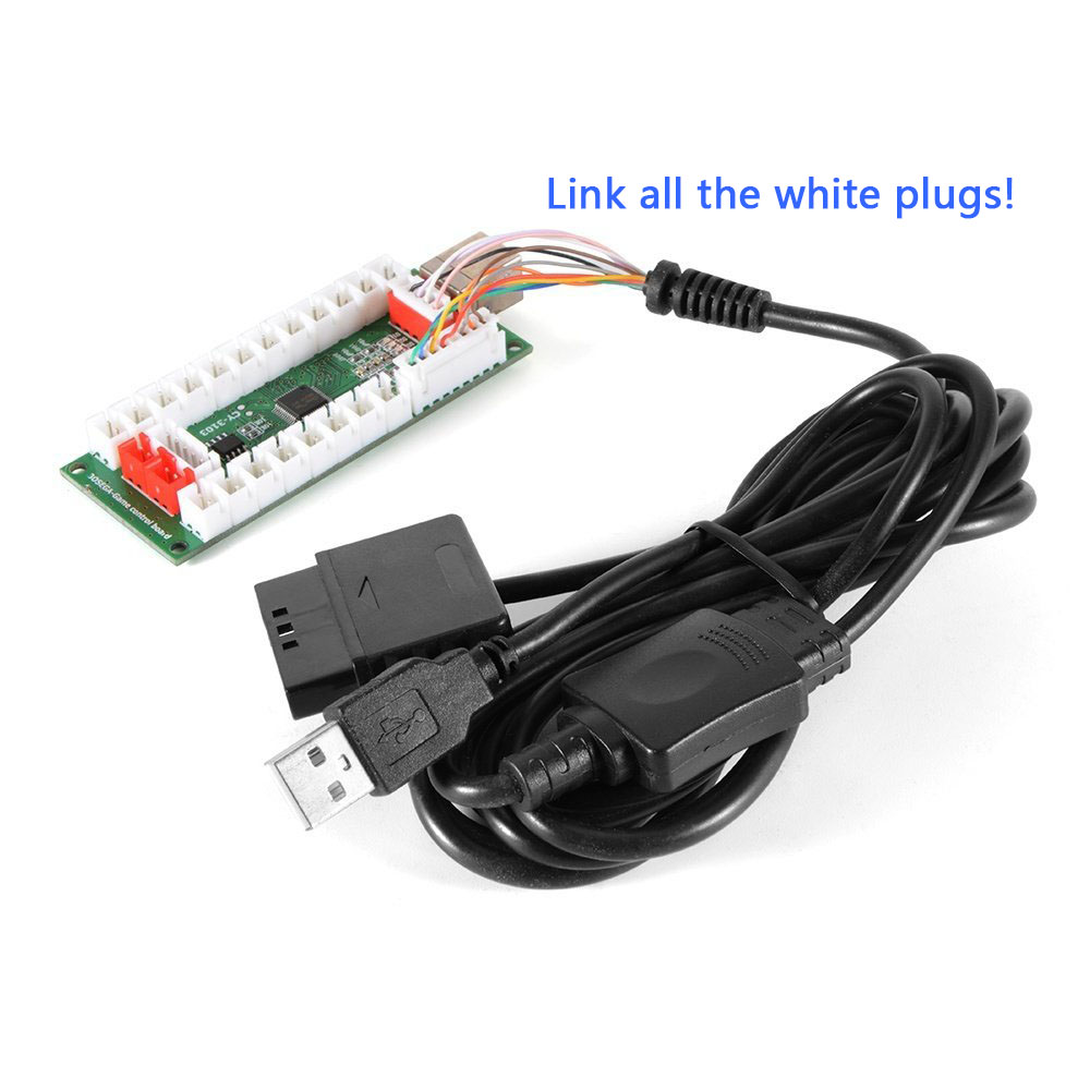 SJ@JX Arcade Controller Zero D - Arcade Button Pcb ulasan dan harga