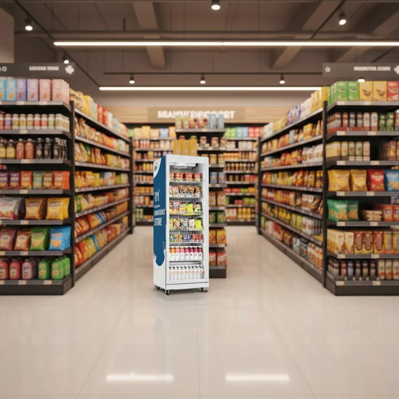 FOODLINE Customized Vending AI - Open Vending Machine ulasan dan harga