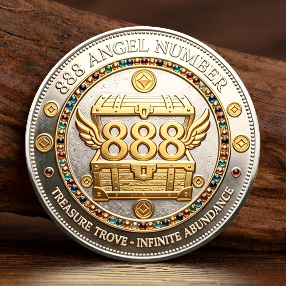 2D Gold Silver Plated 888 Ange - Token Coin Mechanism ulasan dan harga