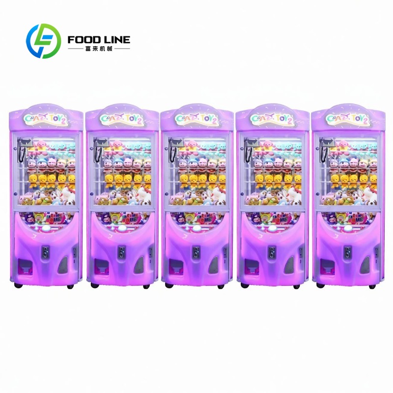 Customized Coin Operated Arcad - Arcade Toy Claw Vending Machine ulasan dan harga