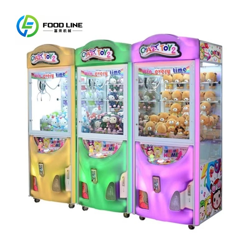 Customized Coin Operated Arcad - Arcade Toy Claw Vending Machine ulasan dan harga