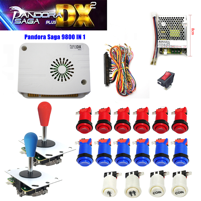 Arcade 9800 in 1 Pandora Saga  - Trackball Controller Arcade ulasan dan harga