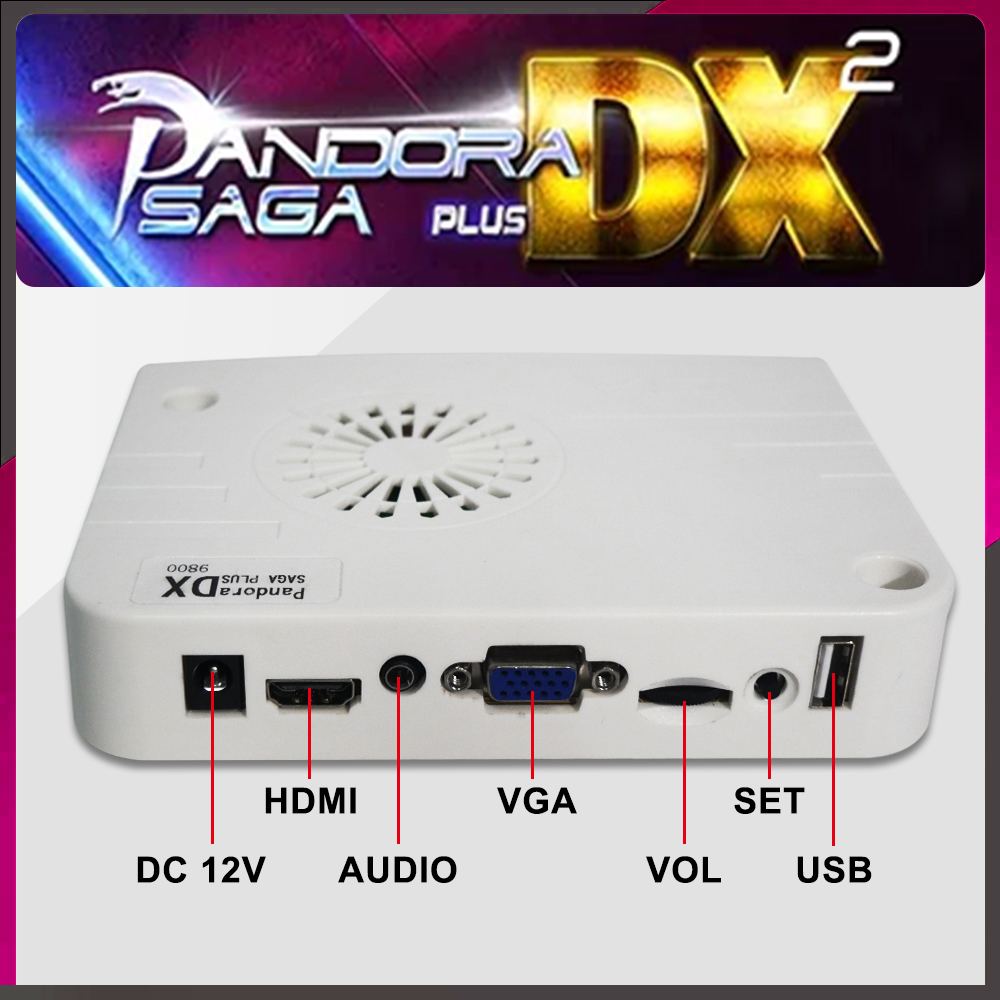 Arcade 9800 in 1 Pandora Saga  - Trackball Controller Arcade ulasan dan harga