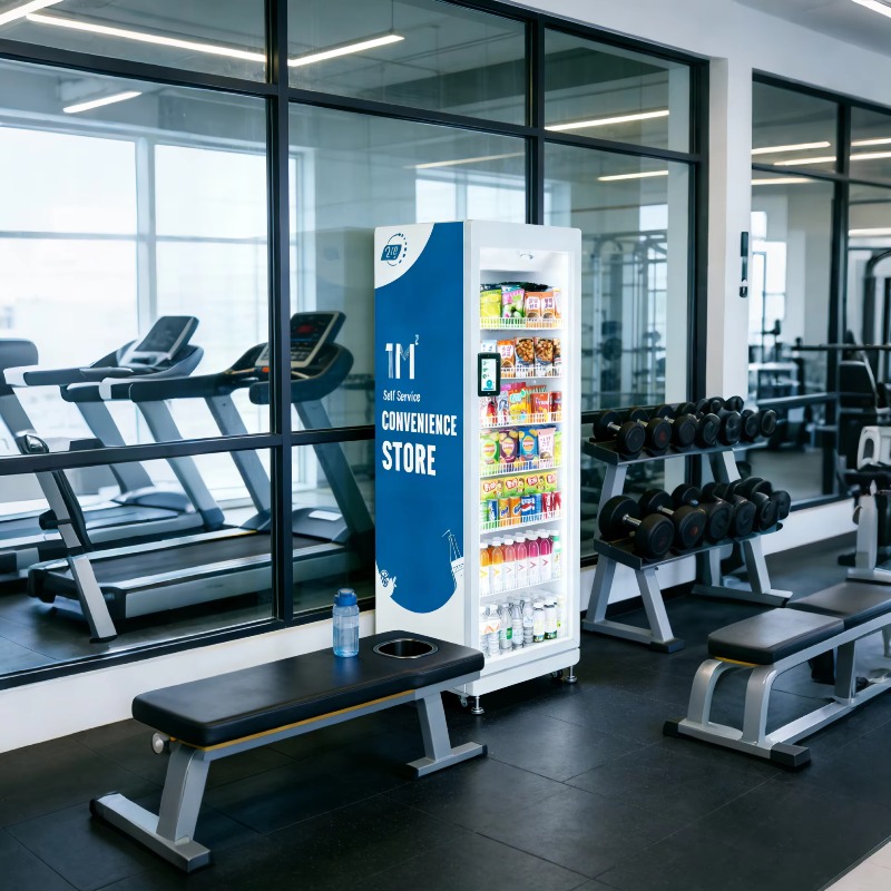 AI-Powered Open Door Combo Ven - Open Vending Machine ulasan dan harga