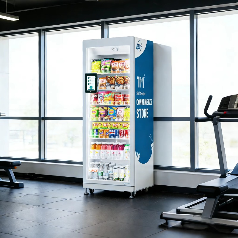 AI-Powered Open Door Combo Ven - Open Vending Machine ulasan dan harga