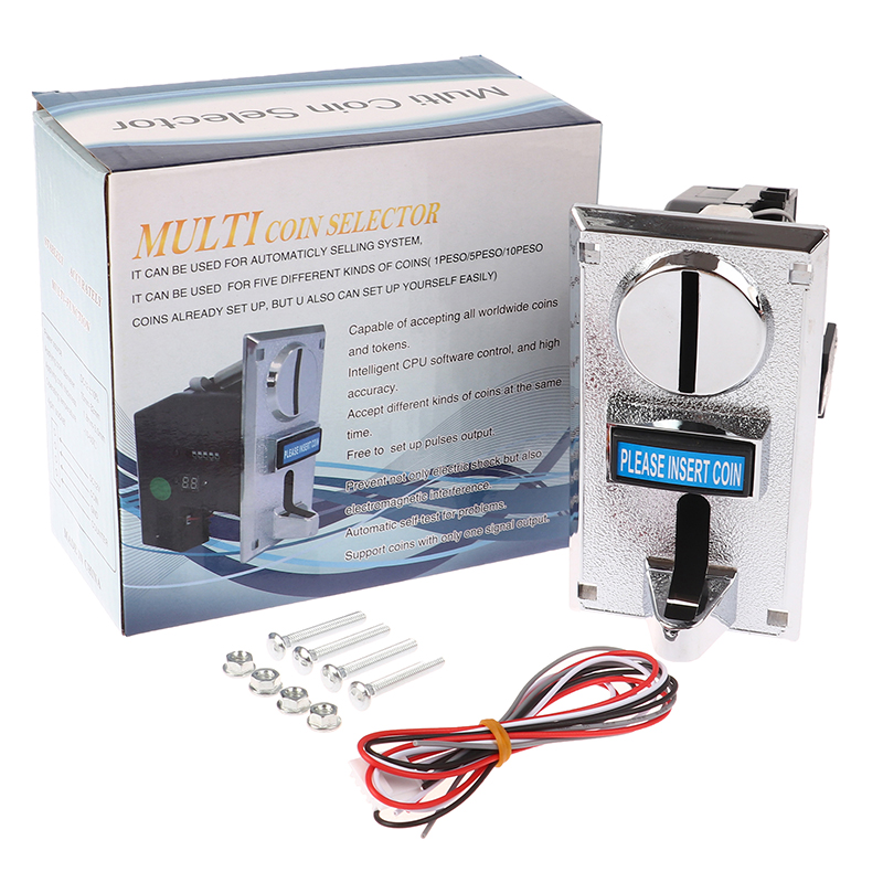 616 Electronic Multi Coin Acce - Coin Acceptor Selector ulasan dan harga