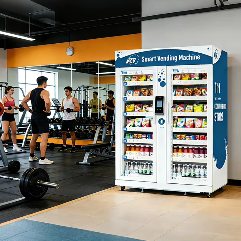 AI Smart Fridge EU/US Cashless - Open Vending Machine ulasan dan harga