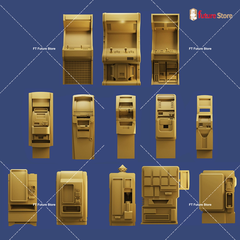 3D Print 1/64 Arcade Game Self - Arcade Toy Vending Machine ulasan dan harga