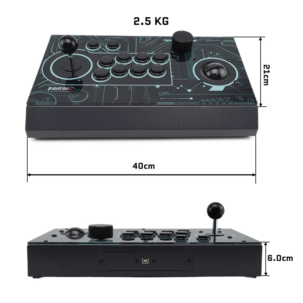 FightBox R10-PRO Arcade Fighti - Trackball Controller Arcade ulasan dan harga