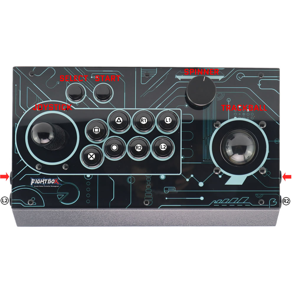 FightBox R10-PRO Arcade Fighti - Trackball Controller Arcade ulasan dan harga