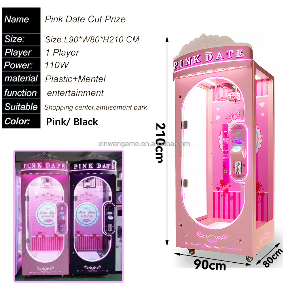 Pink Date Gift Pluche Plush Ki - Arcade Toy Claw Vending Machine ulasan dan harga