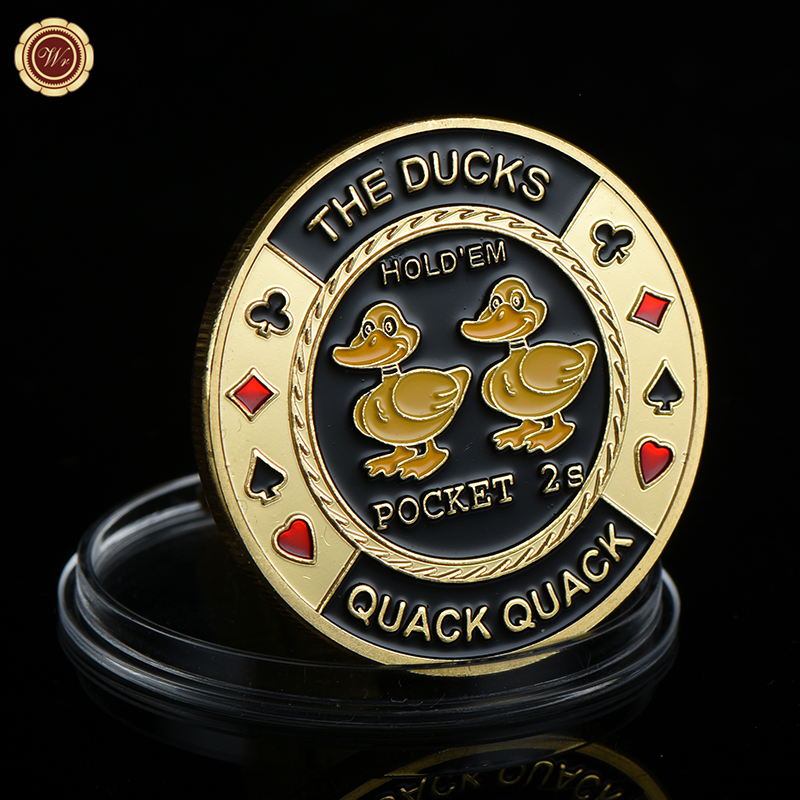 THE DUCKS Poker Casino Chips C - Token Coin Mechanism ulasan dan harga