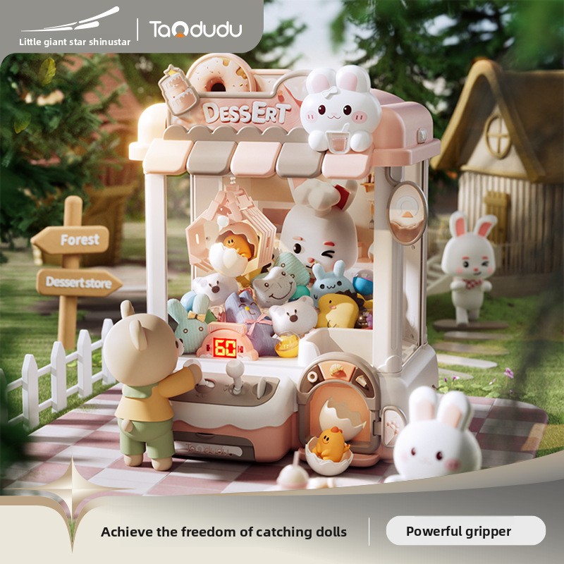 DIY Doll Machine Kids Coin Ope - Claw Crane Machine ulasan dan harga