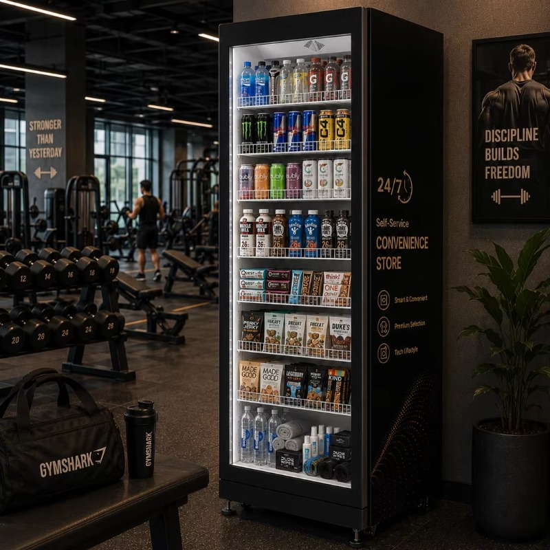 Smart AI Combo Vending Machine - Open Vending Machine ulasan dan harga