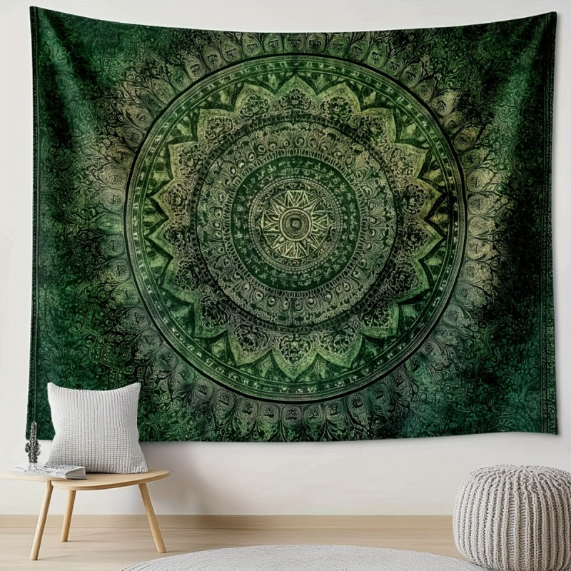 VIKAMA Bohemian Green Mandala  - Photo Booth Machine ulasan dan harga