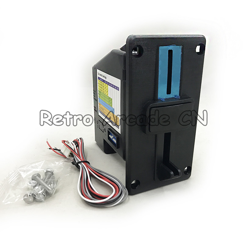 CL LED Logo Multi Coin Accepto - Arcade Games Vending ulasan dan harga