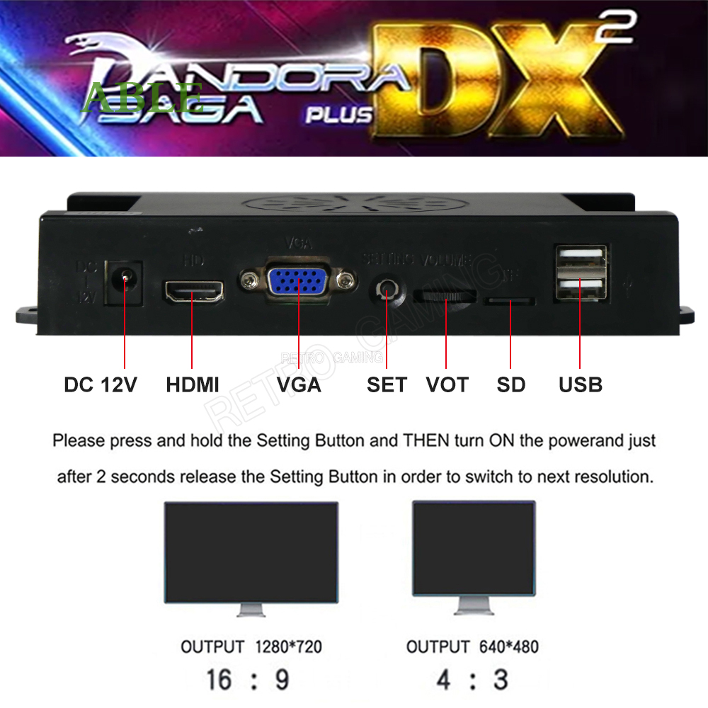26800 in 1 Pandora Saga Box DX - Trackball Controller Arcade ulasan dan harga
